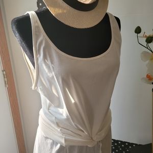 NY & COMPANY scoop neck tank top cotton SZ XL